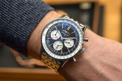 breitling 41mm vs 46mm|breitling navitimer chronograph size.